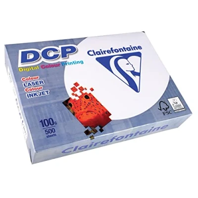 Abbildung von Clairefontaine Drucker und Kopierpapier DCP 1821C A4 100g/m² satiniert