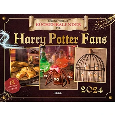 Abbildung von Der inoffizielle Küchenkalender für Harry Potter Fans 2024: mit 12 zauberhaften Rezepten. Das perfekte Geschenk alle Potterheads. Kalender 2024