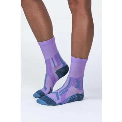 Abbildung von X Socks Run Perform Crew Trailrun Laufsocke Rosa Frau Grösse 37 38