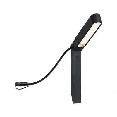 Abbildung von Paulmann LED Gartenstrahler &quot;Plug &amp; Shine Ito Einzelspot Vertikale Ausrichtung 3000K 6W Anthrazit&quot;, 1 flammig, IP65