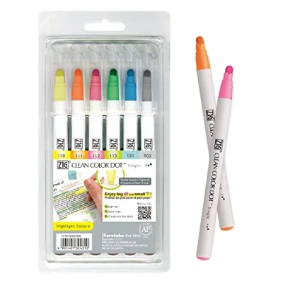 Abbildung von Kuretake Zig Clean Color Dot Marker, einzeln (Highlight Farben)