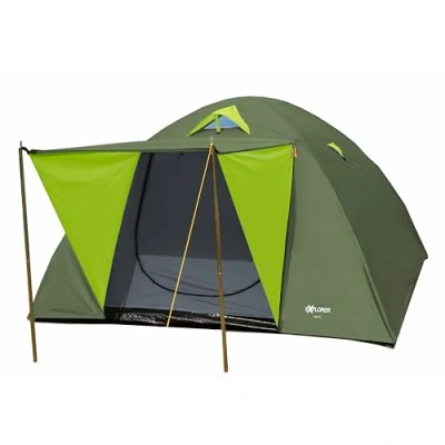 Abbildung von EXPLORER Kuppelzelt Iglu Zelt 3 4 Personen Campingzelt wasserdicht winddicht Ventilation, Personen: