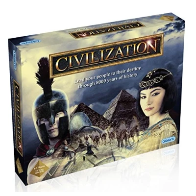 Abbildung von GIBSONS Civilization Brettspiel Strategie Historie G984