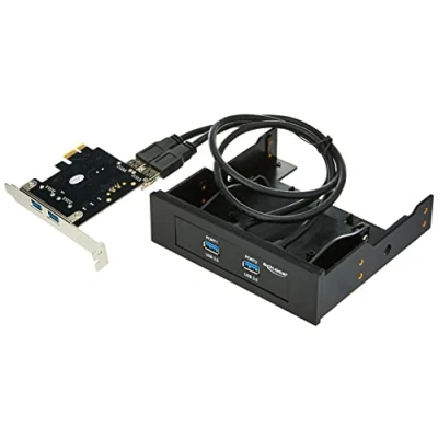 Abbildung von Delock Front Panel 3½ 4xUSB 3.0 (2x Front+2xSlotblech )
