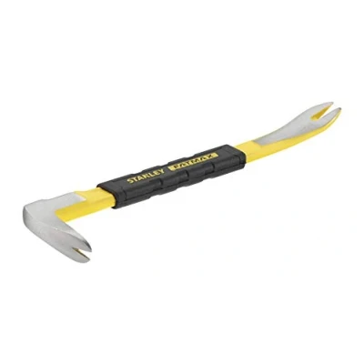 Abbildung von Stanley Fatmax Präzisionseisen (schmale Schaufel, 25 cm Länge, sehr flache, abgeschrägte Klaue, geschmiedeter Karbonstahl) FMHT1 55008