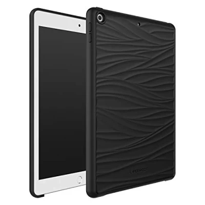 Abbildung von OtterBox für Apple iPad 10,2&#039; (7. gen 2019 / 8. 2020 9. 2021), Sturzgeschützte Schutzhülle hergestellt aus recyceltem Ozeanplastik, Wake Serie, Schwarz Keine Einzelhandelsverpackung