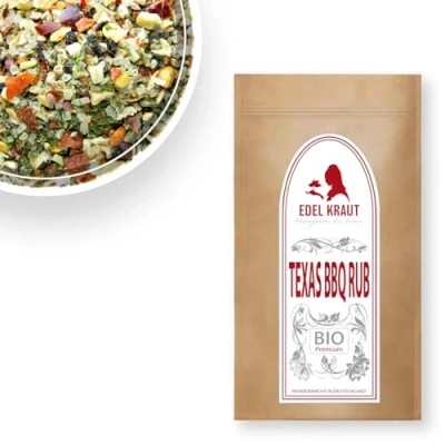 Abbildung von EDEL KRAUT BIO Texas BBQ Rub 250g Premium Gewürzmischung zum Grillen