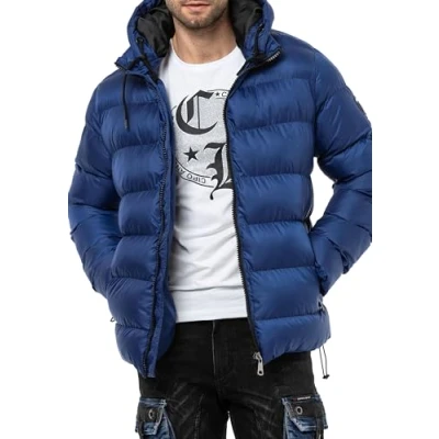 Abbildung von Cipo &amp; Baxx Winterjacke, Herren, Größe: XXL, Blue