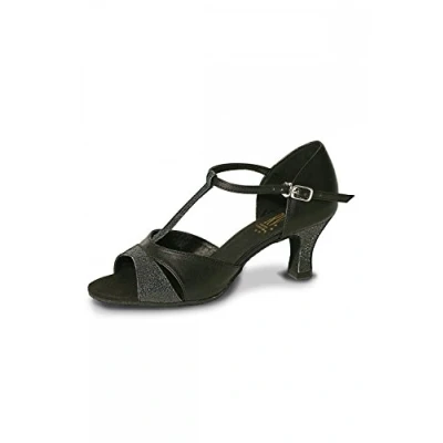 Abbildung von Roch Valley Priscilla Standard Latein Tanzschuhe für Damen Schwarz 7L (41)