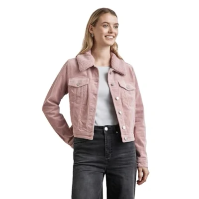Abbildung von Street One MIT Kragen Leichte Jacke, Damen, Größe: 44, Rosa