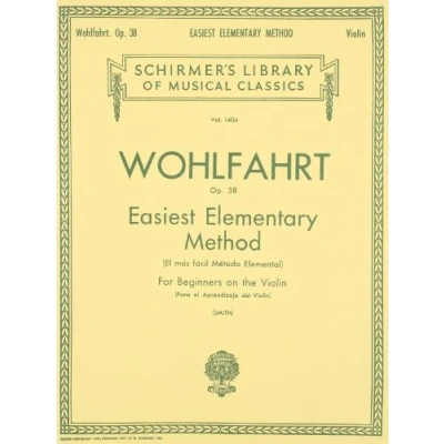Abbildung von Easiest Elementary Method for Beginners, Op. 38: Violin