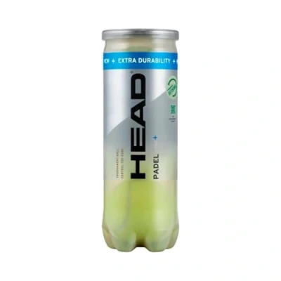 Abbildung von Padelbälle mit Druck 3er Dose Head Padel Pro+
