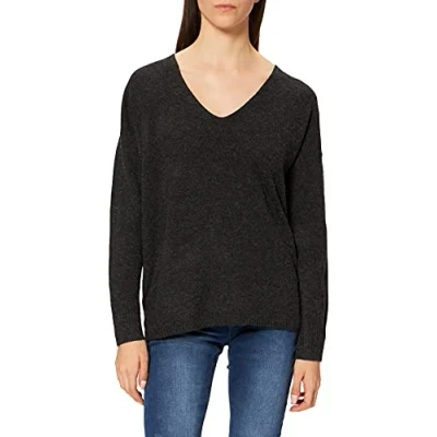 Abbildung von ONLY Onlrica LIFE LS NOOS Strickpullover, Damen, Größe: Small, Black