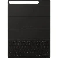 Abbildung von Samsung Book Cover Keyboard Slim EF DX820 für das Galaxy Tab S10+ S9+ S9 FE+ mit QWERTZ Tastatur und AI Taste, Einteilige Tablet Hülle, schlankes Design, S Pen Fach, Schwarz