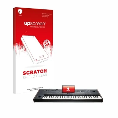 Abbildung von upscreen Schutzfolie für KORG Pa5X Kristall klar, Kratzschutz, Anti Fingerprint