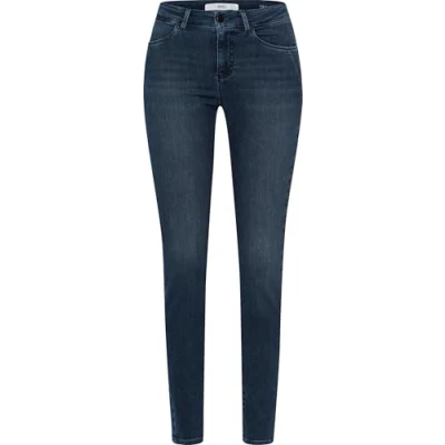 Abbildung von BRAX Style ANA SLIM FIT MIT Normaler LEIBHÖHE Jeans Skinny Fit, Damen, Größe: 48xS, Used regular blue