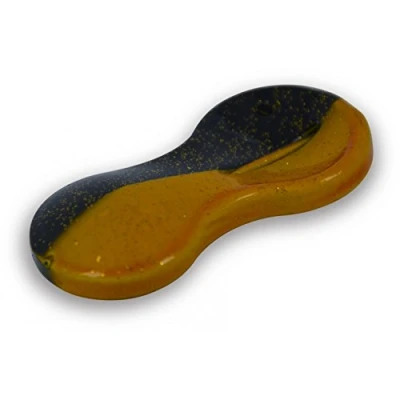 Abbildung von Zebco Flatty Teaser Inline Buttlöffel (30g, 50g o. 80g), Gewicht:80g, Farbe:Schwarz/Gold