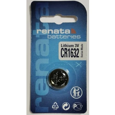 Abbildung von 1 x Renata 1632 Lithium Knopfzelle Battery