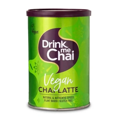 Abbildung von Drink me Chai Vegan Latte 250g (1er Pack), nur Wasser hinzufügen, Veganes Pulver (16 Portionen insgesamt)