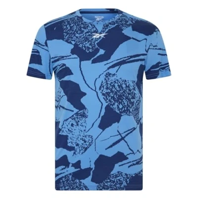Abbildung von Reebok Herren Workout Ready All Over Print Kurzarm T Shirt