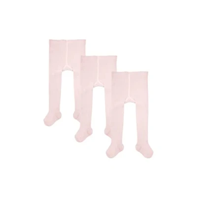 Abbildung von camano SOFT Unisex 3PACK Strumpfhose für Kinder, Größe: 74/80, Rosé