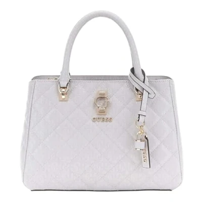 Abbildung von Guess Bessey Luxury Satchel Handtasche, Damen, Größe: One Size, Lavendar grey