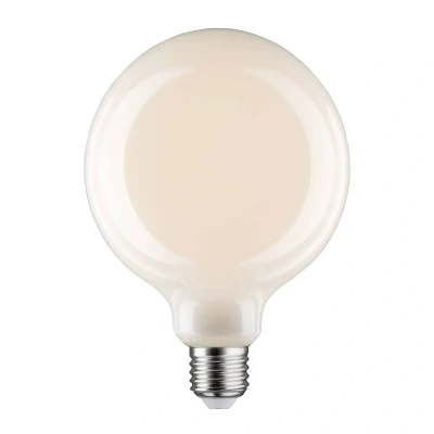 Abbildung von Paulmann 28626 LED Lampe Filament G125 6W Klassik Leuchtmittel dimmbar Opal 2700K Warmweiß E27