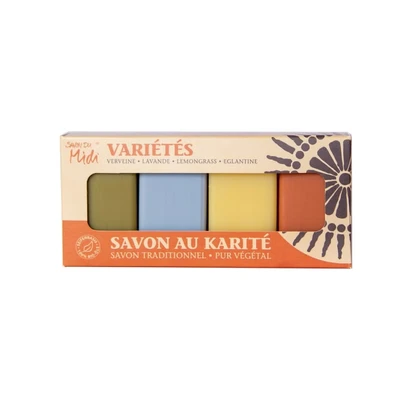 Abbildung von Savon du Midi 4 Gästeseifen Variétés 80 g