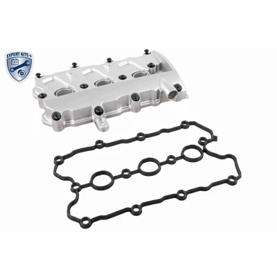 Abbildung von VAICO V10 4952 Zylinderkopfhaube rechts, für Zylinder 1 3 mit Ventildeckeldichtung Schrauben EXPERT KITS + AUDI: A4 B7 Avant, A6 C6 Limousine