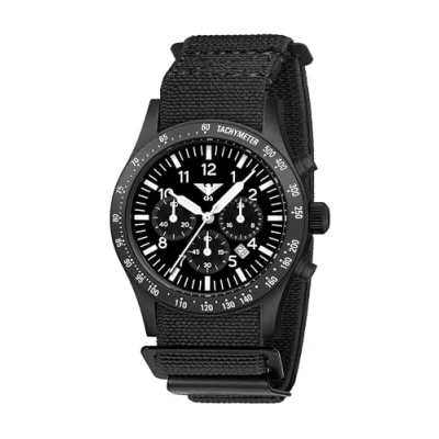 Abbildung von KHS PLABSSC.DFB Herrenuhr Platoon Solar Chronograph Schwarz