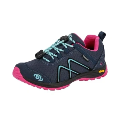 Abbildung von Brütting Unisex Kinder Guide Trekking &amp; Wanderhalbschuhe, Marine Pink Türkis, 25 EU