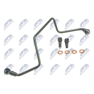 Abbildung von NTY ECD CT 010 Ölleitung, Lader PEUGEOT: 307 SW, 308 I Schrägheck, 207 CITROËN: C4 Grand Picasso, Xsara Picasso 1 kfzteile,