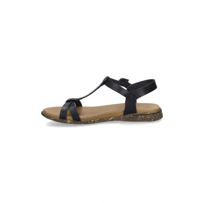 Abbildung von Josef Seibel Riemensandalette, Damen, Größe: 43, Schwarz Schuhe