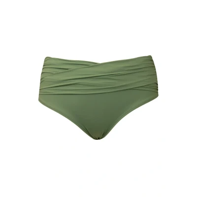 Abbildung von Sugarshape HIGH Valencia Bikinihose, Damen, Größe: 36, Olive swim