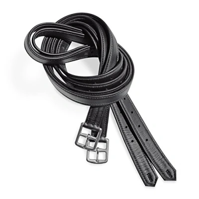 Abbildung von Kieffer Steigbügelriemen Gladiator Secu Schwarz 25mm 160cm