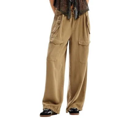Abbildung von Desigual Cargohose, Damen, Größe: Small, Green