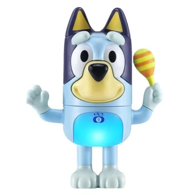 Abbildung von Vtech® Spielfigur Bluey Dreh &amp; Zieh Reaktionsspiel, mit Licht und Soundeffekt