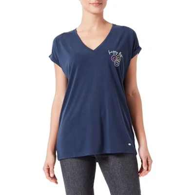Abbildung von KEY LARGO Damen Sunshine V neck T Shirt, Navy (1200), XXL EU