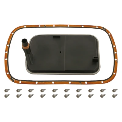 Abbildung von SWAG 20 93 0849 Hydraulikfiltersatz, Automatikgetriebe mit Dichtung Schrauben BMW: 3 Touring, Limousine, 5 Limousine