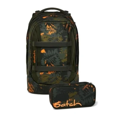 Abbildung von satch pack Schulrucksack Set 2tlg. inkl. Schlamperbox (Jurassic Jungle)
