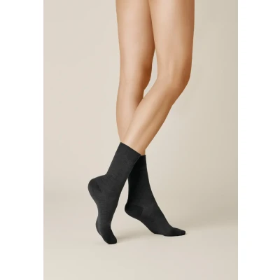 Abbildung von KUNERT Damen Socken Sensual Merino druckfreier Bund 150 DEN Black 0070 35 38