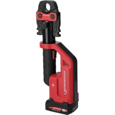 Abbildung von ROTHENBERGER ROMAX COMPACT III Basic Set 1, 2x2Ah, EU, CAS 1000004263 Pressdatenerfassung, Pressbacken