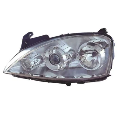 Abbildung von ALKAR 2746420 Scheinwerfer rechts W5W, H7/H7, PY21W OPEL: Corsa C Schrägheck