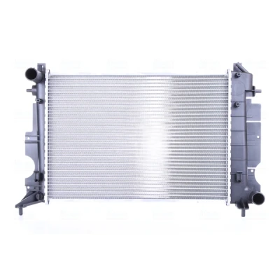 Abbildung von NISSENS 64037A Kühler, Motorkühlung Aluminium 500 349 32 Kühlrippen gelötet SAAB: 900 II Cabrio, 9 3 Schrägheck