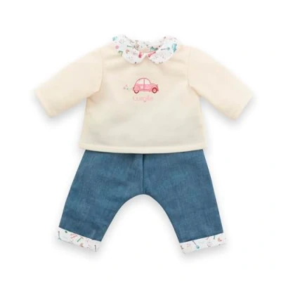 Abbildung von Corolle Mon Premier Poupon Hose und Top, Paris, für alle 30 cm Babypuppen, ab 18 Monaten