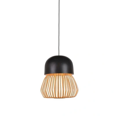 Abbildung von Forestier Anemos M Hängeleuchte, 39 cm, dunkelgrau