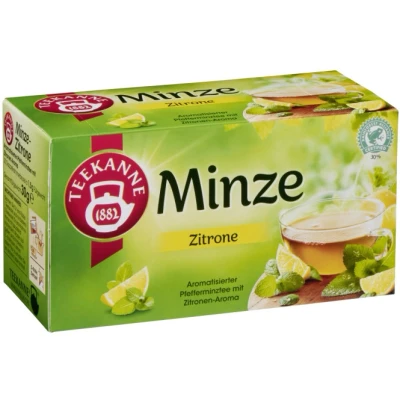 Abbildung von Teekanne Spritzige Minze Zitrone 20ST 30G