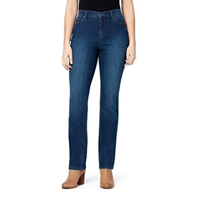 Abbildung von Gloria Vanderbilt Damen Amanda Classic Tapered Jeans Blau 42 Kurz
