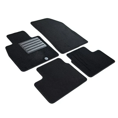Abbildung von MDM SP 2337 Fußmatten Velours Autoteppich passend für Nissan Micra (K13) 2010&gt;02.2017, black
