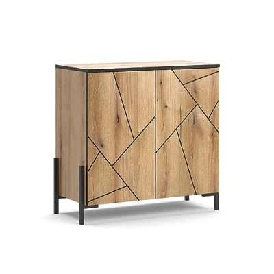 Abbildung von Vicco Highboard Hatto, Eiche, 84 x 80.1 cm